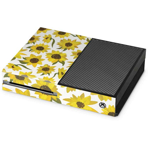Cat Coq Sunflower Acrylic Xbox One Console Skin